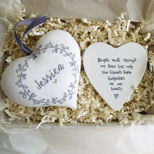 Friends Personalised Heart Gift Box